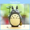 Harz Cartoon Mein Nachbar Totoro Miniatur Garten Deko Mit Blattdesign Für Zuhause Büro Geschenk