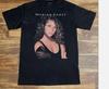 Camiseta Preta Música Álbum Mariah Carey Camiseta Unisex Tamanho Único Camiseta Unisex