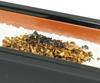 Sanmeni Long Incense Burner, Black, Lotus Pattern, 6.0 Inches [Buddhist Altar Accessories]