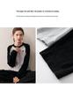 Yangzi Yarn Wool Color Block Knit Women's Pullover - Simple, Versatile, Slimming Base Layer for Spring & Autumn