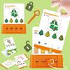 Enfants Montessori Puzzle Hračky Trénink Logického Myšlení Odemknout Hru Dítě Cognition Lock Vyberte Raný Vzdělávací Dárek Pro D