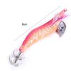 4Pcs Glow Shrimp Jig Multicolor Fishing Lures Durable Luminous Bait  Dawn Fishing
