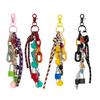 Multipurpose Nylon Rope Bag Ornament with Stylish Chain Detail Suitable for All Ages Daily Use Casual Wear Outfits