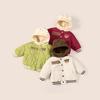 2026 Spring Baby Fleece-Lined Cotton Jacket - Machine Washable, Unisex One-Piece for Boys & Girls