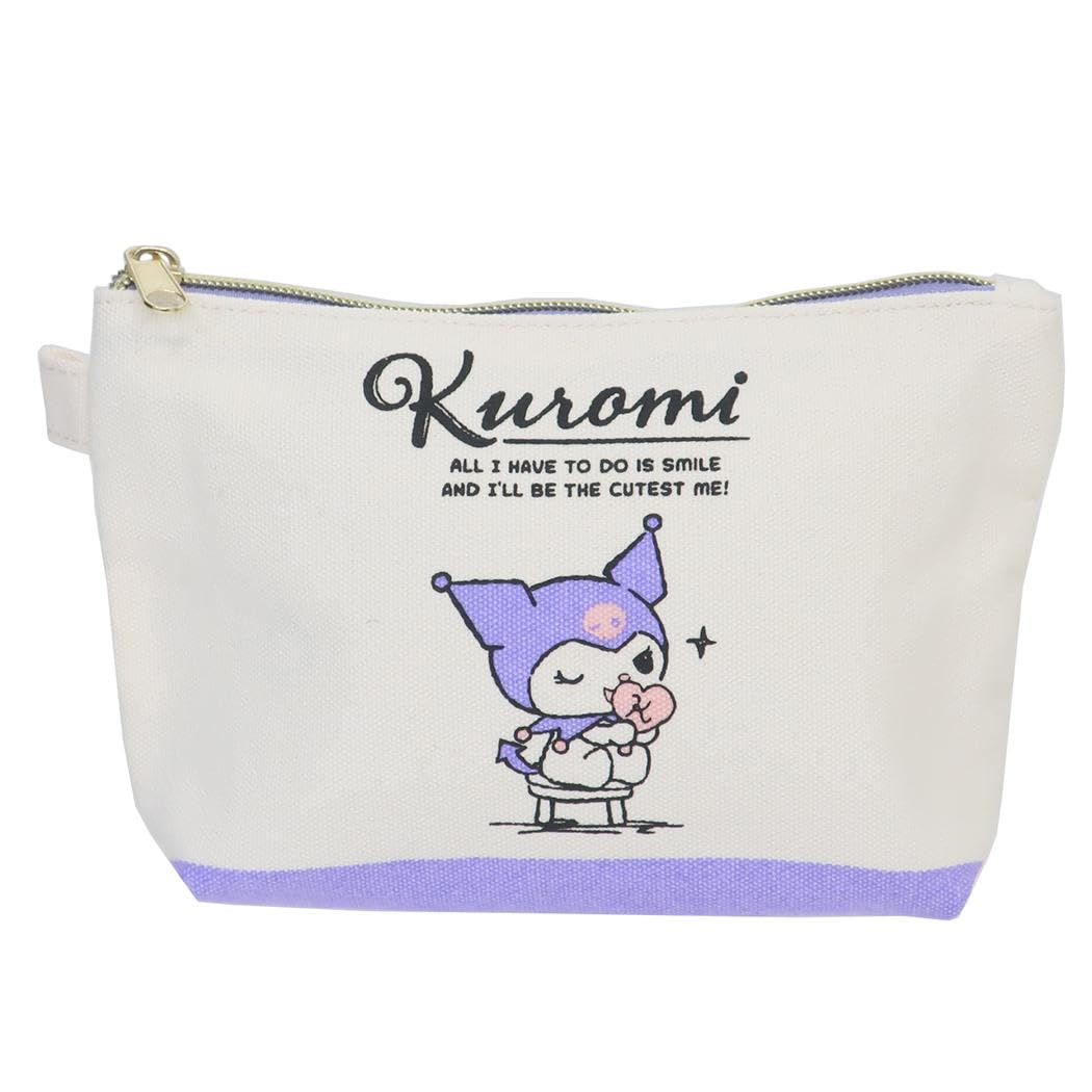 

K Company Kuromi Canvas Pouch Boat-Shaped CHP3-KU