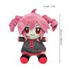 Kasane Teto Plush Toy Soft Doll Stuffed Plushies Figure Anime Cosplay Cartoon Birthday Present Christmas Gift for Fans Girl