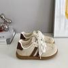 Retro Women's New Autumn Fashion Versatile Casual Little White Shoes Round Head Board Shoes Tide