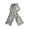 Soft Warm Long Scarf Phone Storage Faux Fur Scarf Scarf with Hidden Zipper Pocket  Daily Use