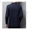 Men's Solid Color Stretch Long-Sleeve Button-Down Shirt - Autumn 2022