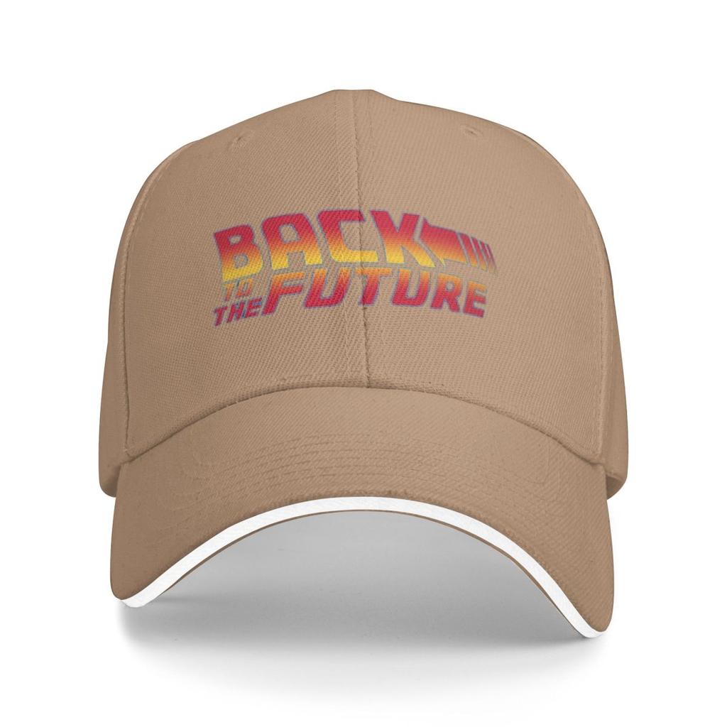 Back To The Future Movie Logo Baseball Caps Snapback Baseball Hats Breathable Casual Casquette Outdoor Unisex