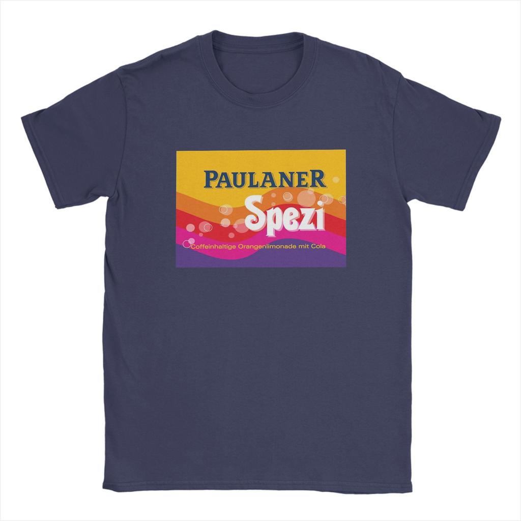 Paulaner Spezi Tričko Letní Čistá Bavlna Trička Pro Unisex Harajuku Volné Tričko Krátký Rukáv Streetwear Horní Díly