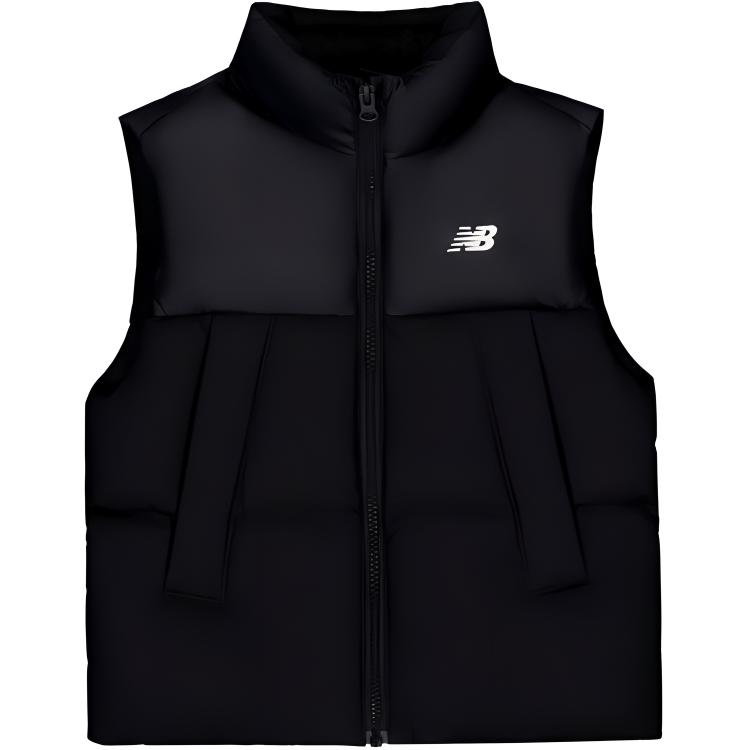 New Balance Kids Down Vests Stand Collar Thickened 7JE4E083-BK 130