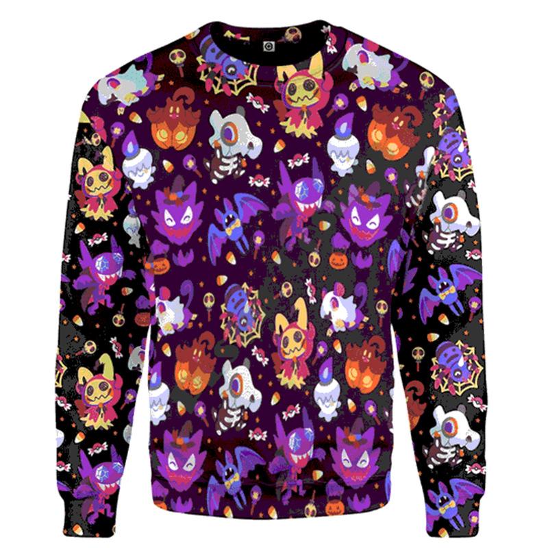 

Новый мужской свитшот с круглым вырезом To Come and Flow, модный топ с 3D цифровой тату-принтом XS