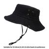 Breathable Cotton Bucket Hat For Outdoor Activity Foldable Sun Protective Unisex Design Fisherman Hat For Women Men