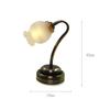 1:12 Scale Dollhouse Miniature Wall Lamp Table With LED Light Toggle Switch Decorative Accessory DIY Scene