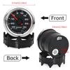 52mm Car Oil Press Meter RPM Boost Water Temp Oil Temp Air Fuel Ratio Voltage EXT Temp Meter 7 Color Backlight Gauge For 12V Car