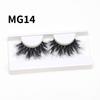 Dense Explosive Mink Hair 27mm Extended False Eyelashes Multi-layer Three-dimensional Curled Long Eyelashes Cross-border Supply