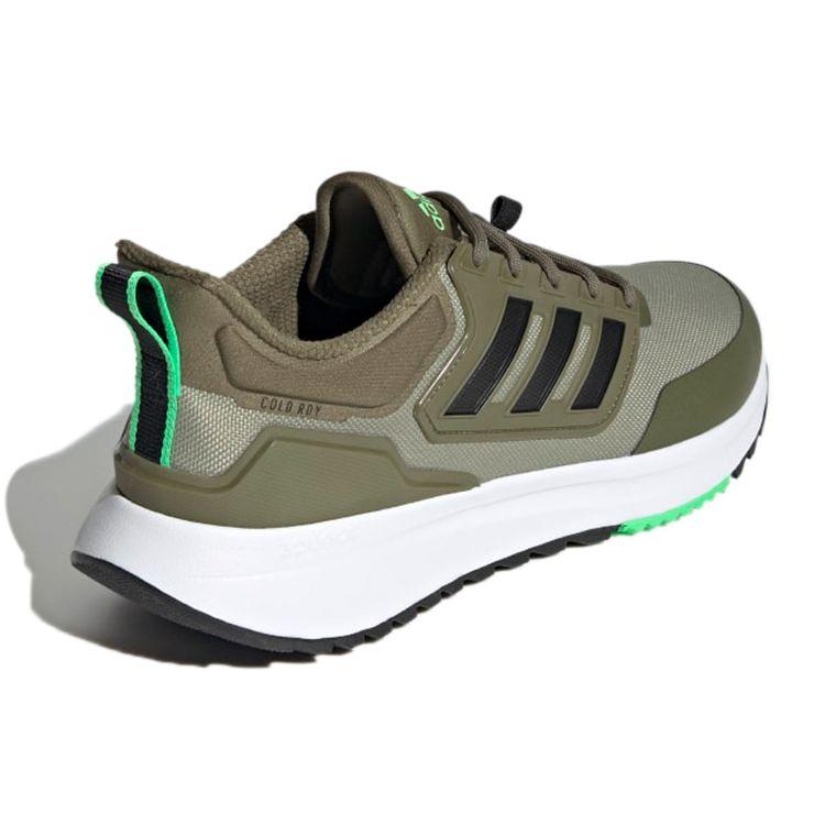 Adidas EQ21 Comfortable Fabric Durable Low-Top Running Shoes Men Sneakers Olive-Green H68086