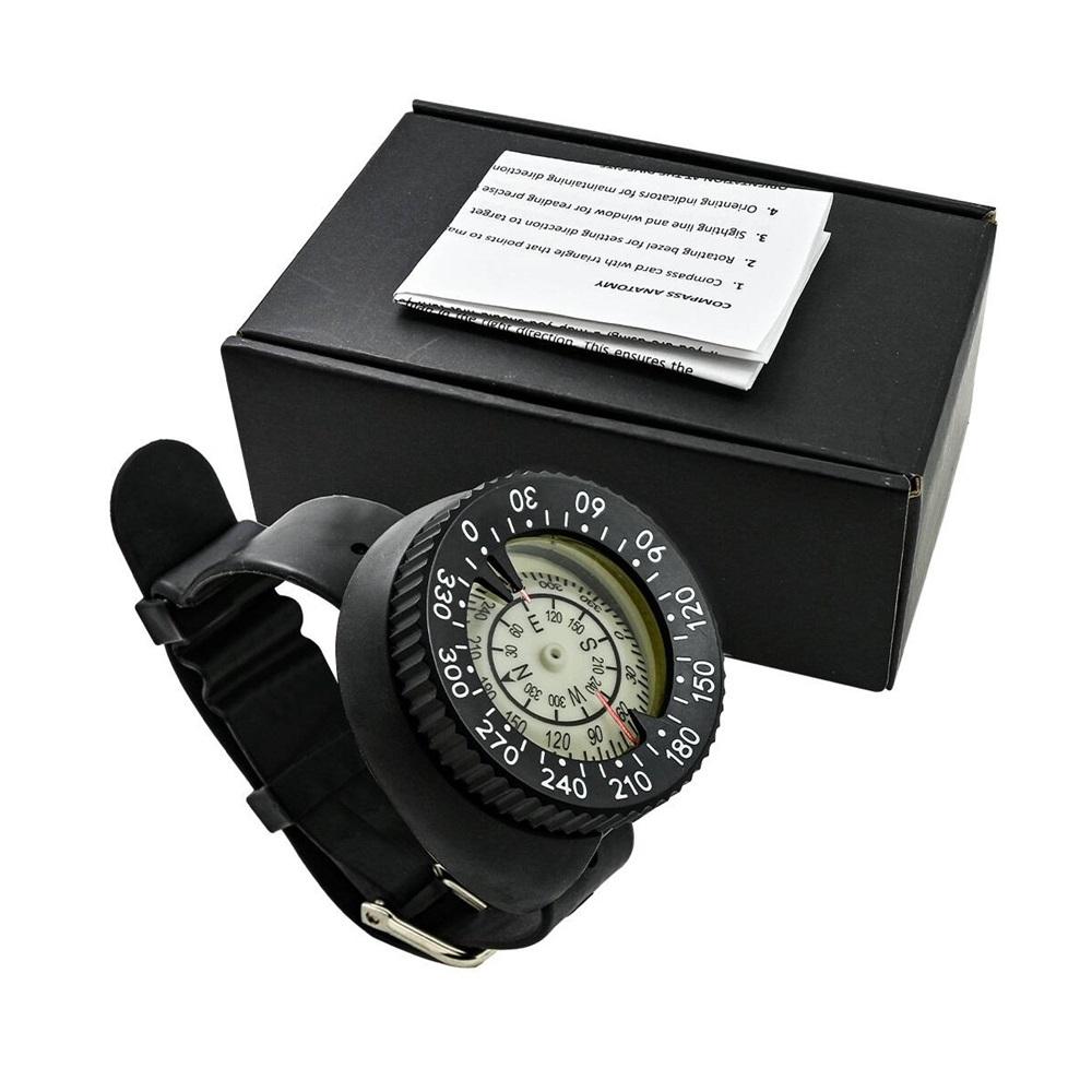 

Наручный компас, компас для дайвинга, уличный мини-легкий регулируемый браслет, водонепроницаемый компас, принадлежности для водных видов спорта и плавания