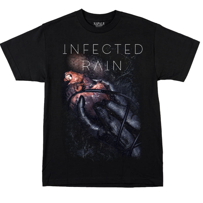 Infected Rain Endorphin Band T-Shirt 100% Cotton Graphic Tee Men Women Summer Streetwear Top S