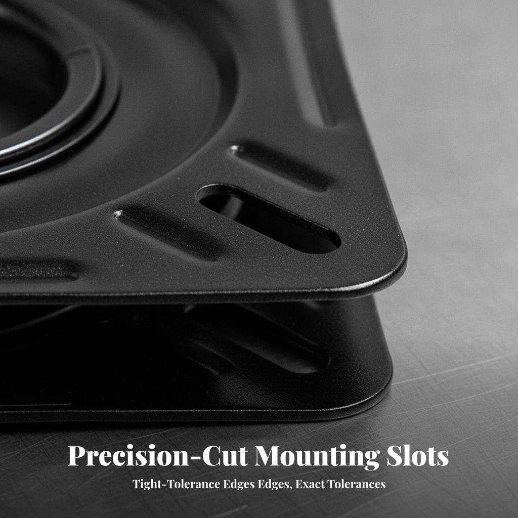Seat Swivel Strong Rotating Plate Quiet for Marine Seats, Boat Owners