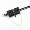 Bag Square Chain Belt Without Punching Square Buckle Suitable For Both Women Men