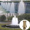 1Pc 1/2" 3/4" Brass Cascade Water Fountain Nozzles Spray Head Pond Garden Decoration Outdoor Water Fountain Nozzles
