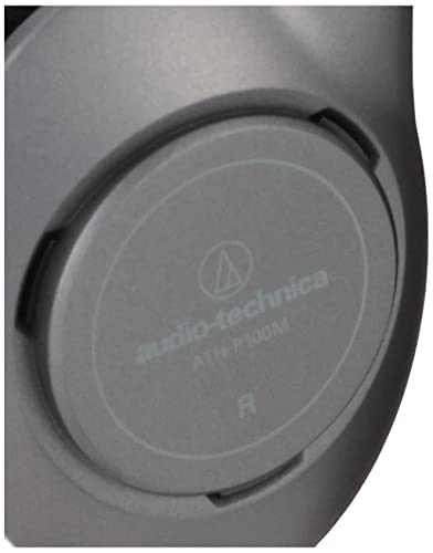 Wired On-Ear Headphones, Open-Back Design, 1.5m Cable, Gray