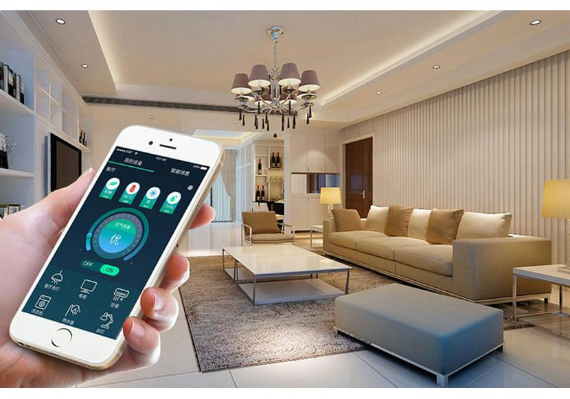 CRK-S6 Wall-Mounted Air Quality Detector with Purification Sensor