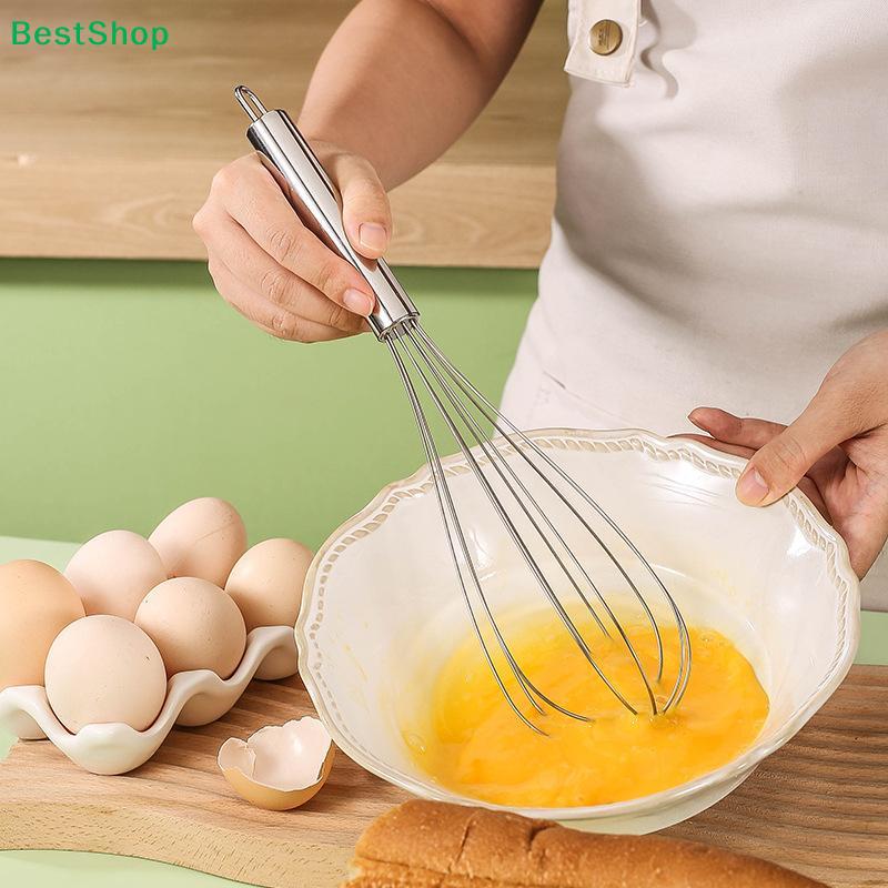 Stainless Steel Whisk Set (S/M/L), Balloon Wire Whisk for Mixing, Whisking Eggs & Baking