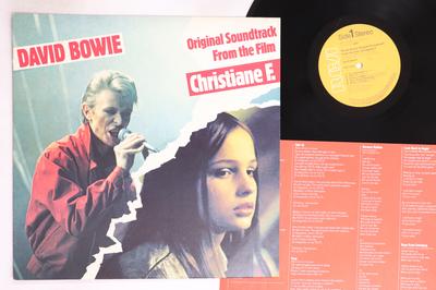 LP Record DAVID BOWIE  Christiane F. RPL8130 RCA 1982 Japan Rock Used