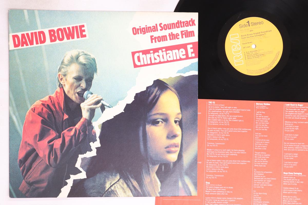 

LP Record OST, DAVID BOWIE - Christiane F. RPL8130 RCA 1982 Japan Soundtracks & Musicals Used