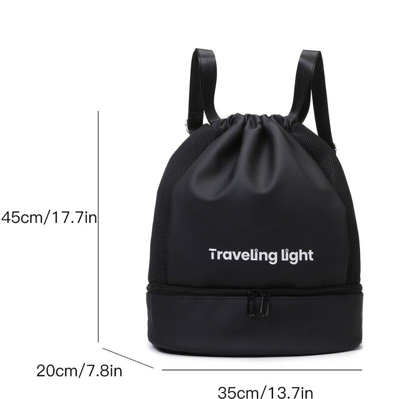 CanChi Fashion Color-block Swimming Backpack