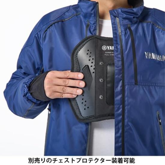 Yamaha Motor RY2003 Winter Long Size Riding Jacket Co., Ltd. Jacket, Gray, 3L, Autumn/Winter (Part Number 90792-AE773)