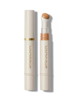 SHEGLAM Concealing Boost High-Coverage Moisturizing Sponge Shell Sponge Head Applicator Matte Liquid Concealer - Honey