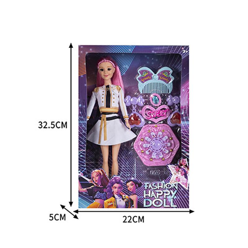 Anime K Pop Demon Hunters Witch Hunter Group High Appearance Glue Doll Doll Girl's Heart Decorative Doll Holiday Gifts