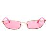 Lunettes De Soleil Rectangulaires GU8285 Femme-Rose-argent