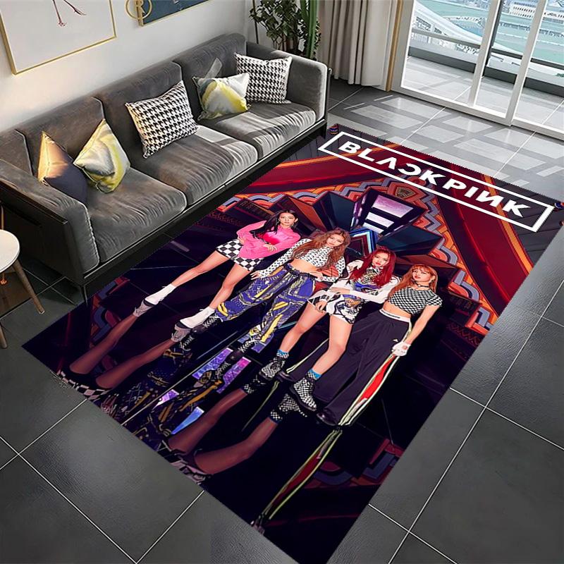 Blackpink: Global Icons Music Style carpet Doormat Suitable for all seasons Doormat Fashion Room