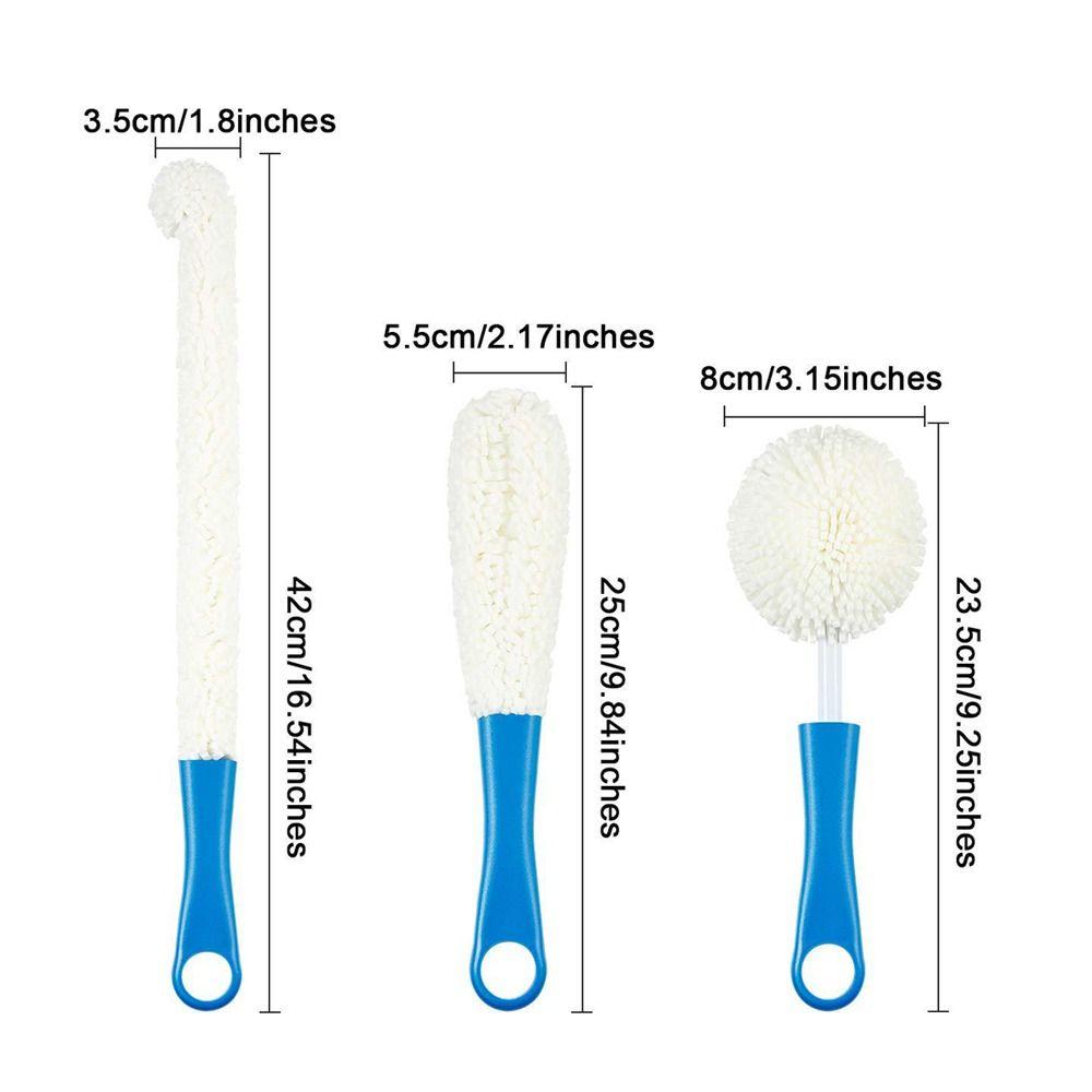 Flexible Household Cup Brush Soft Foam Water Cup Cleaning Brush New Cup Cleaning Sponge Kitchen