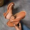 Summer Women's High Heel Shoes Designer Open Toe Flip Flops Fashion Pinch Toe Thick Heeled Sandals Women Slides Sandalias Mujer