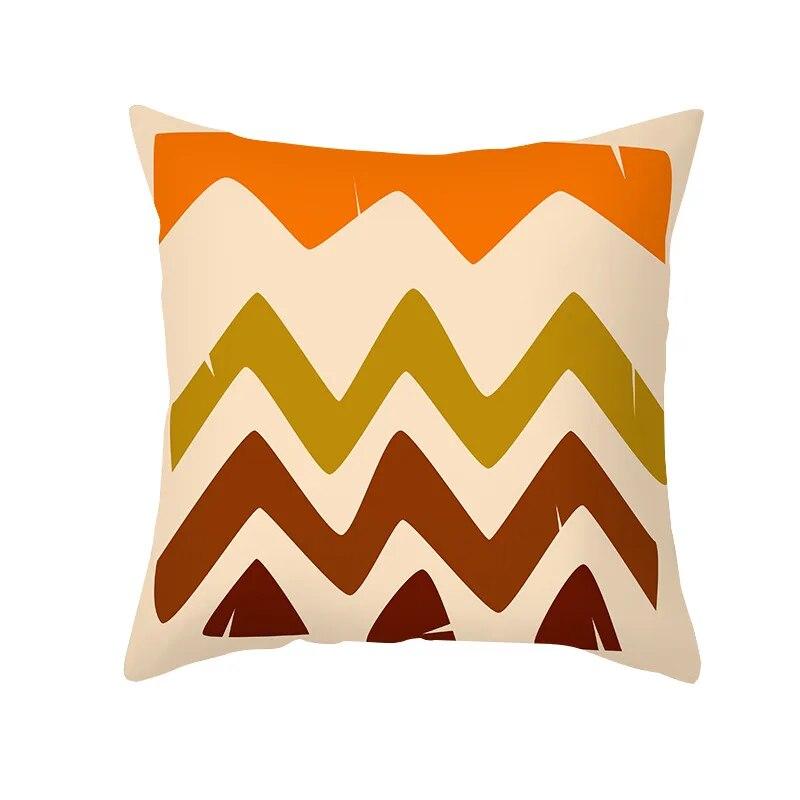 45x45 см Nordic ins ретро серия с геометрическими полосками для гостиной дивана офисного сиденья автомобильная подушка чехол художественное украшение дома 40x40cm 544₽