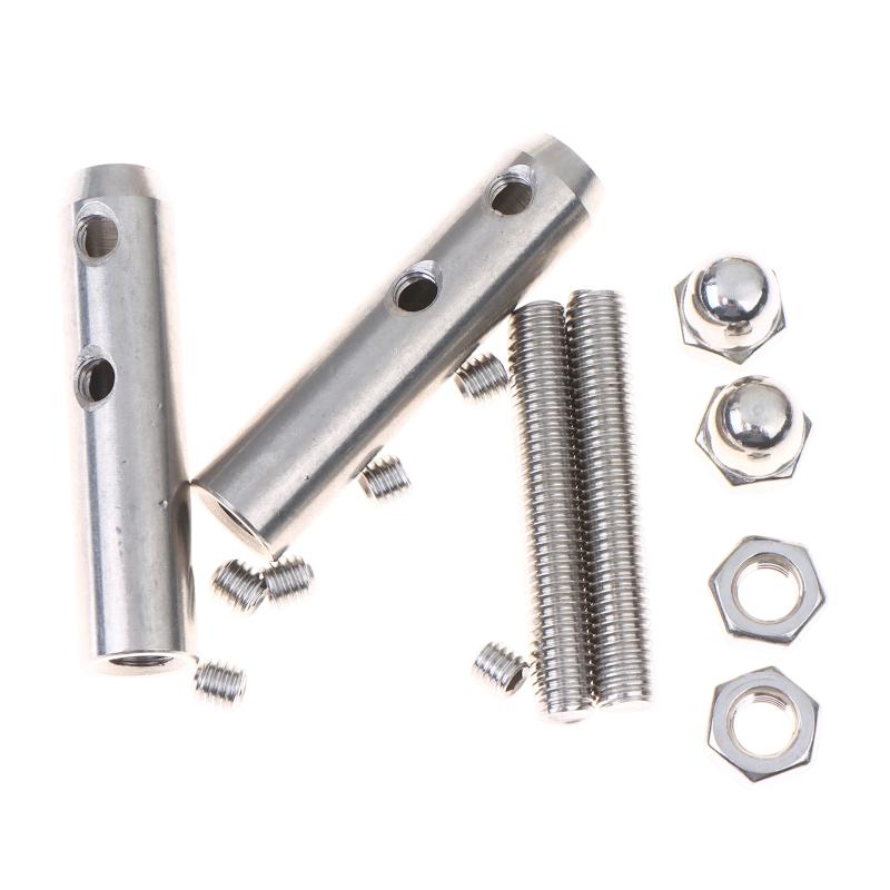 Stainless Threaded Stud Tension End Kit for 2-8MM Wire Rope Cable Railing 2PCS Heavy Duty Garden Deck Balustrade