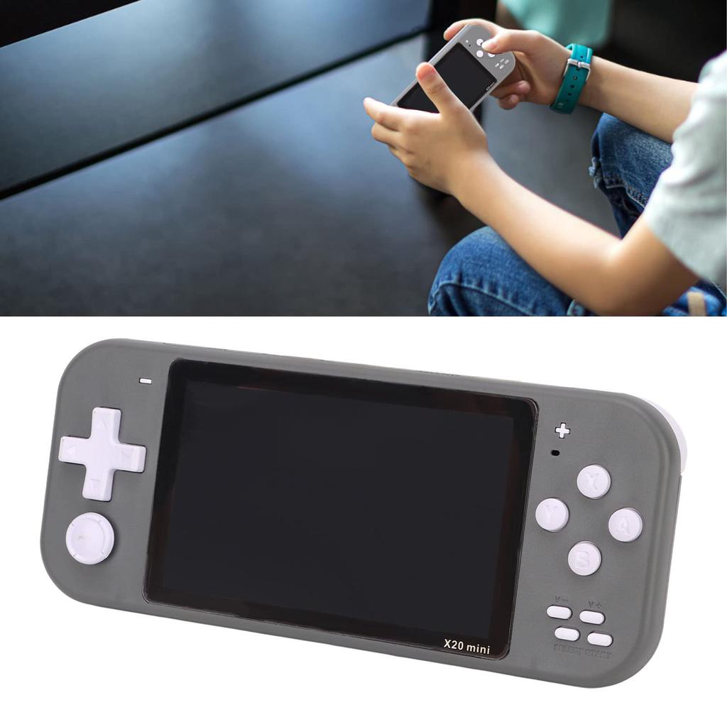 Émulateur de jeu portable Console de lecteur vidéo portable Portable Pouce Rétro Plastique Multiple pour Enfants et Adultes Console, 4.3