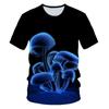 T-Shirts Flames Summer Children's Clothing 3D Print Kids T Shirt Fashion Harajuku Street Casual Round Neck T-Shirt Boy Girl Tops