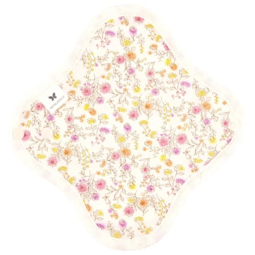 AENUANCE Cloth Pads for Mild Urinary Incontinence, Thin, Absorbent, 2cc Capacity, SS, Non-Waterproof, Pattern No. 092, AESST-092
