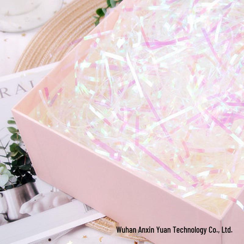 Iridescent Raffia Filler Paper String for Gift Decoration - 100g