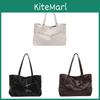 Vintage Womens Large Capacity Tote Bag With Pu Material For Daily Use