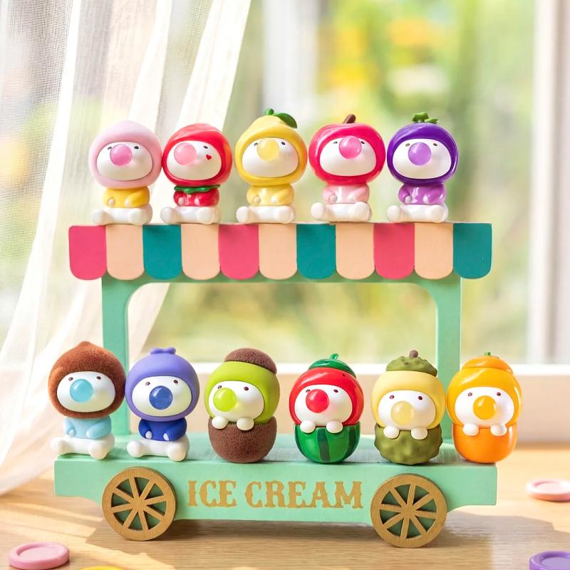 Toys Genuine Repolar Fruit Series Mini Desktop Ornament Trendy Collectible Figurines Cute Decorations Interesting