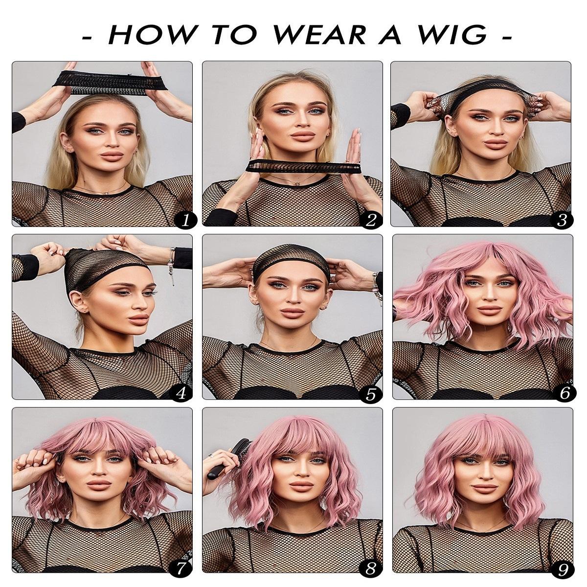 Puella Magi Madoka Magica Anime Xiaomeiyan Cospaly Ink Dyed Gray Легко укладывать Длинные — фото 8