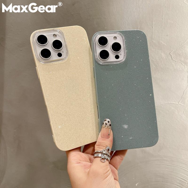 

IMD Luxury Glitter Bling Sequin Phone Case For Apple iPhone 16 15 14 Plus 13 12 Pro Max 11 Shockproof Acrylic Hard Simple Cover For iPhone 16 Pro Max